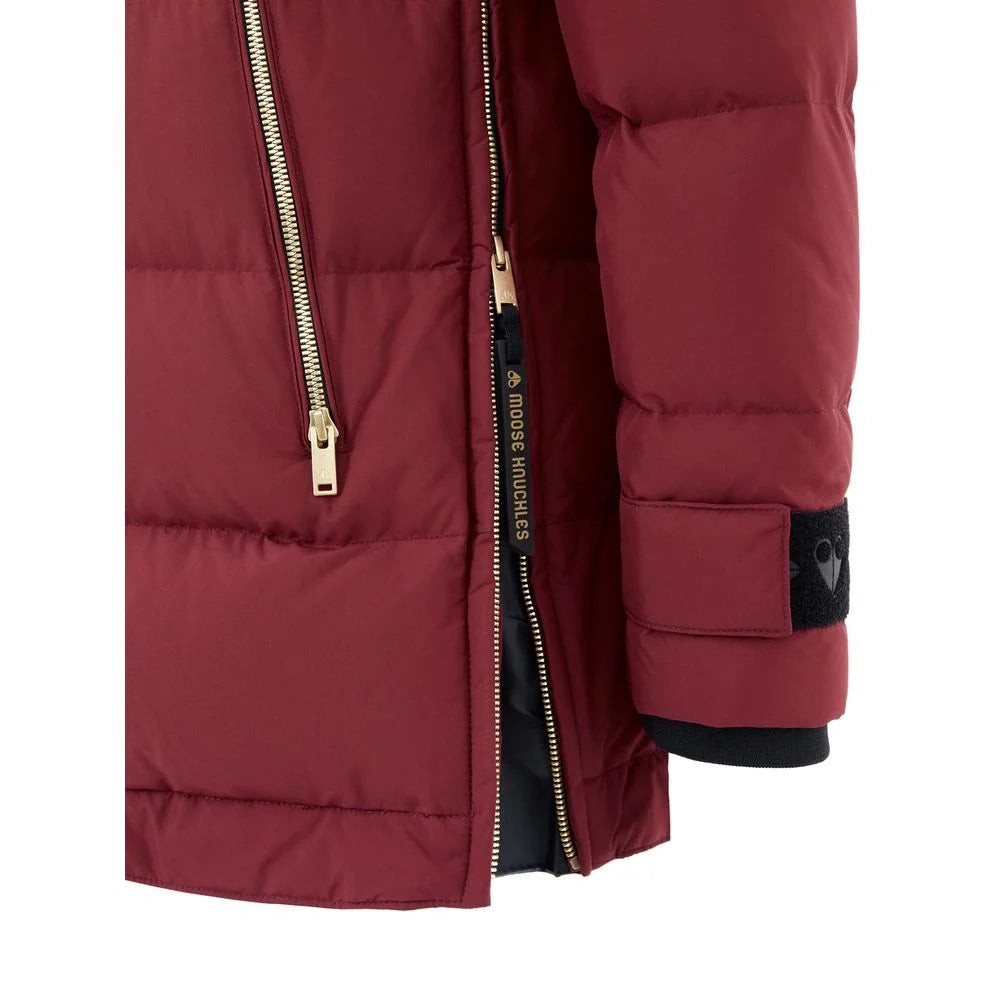 Moose Knuckles Bordeaux Nylon Coat - S