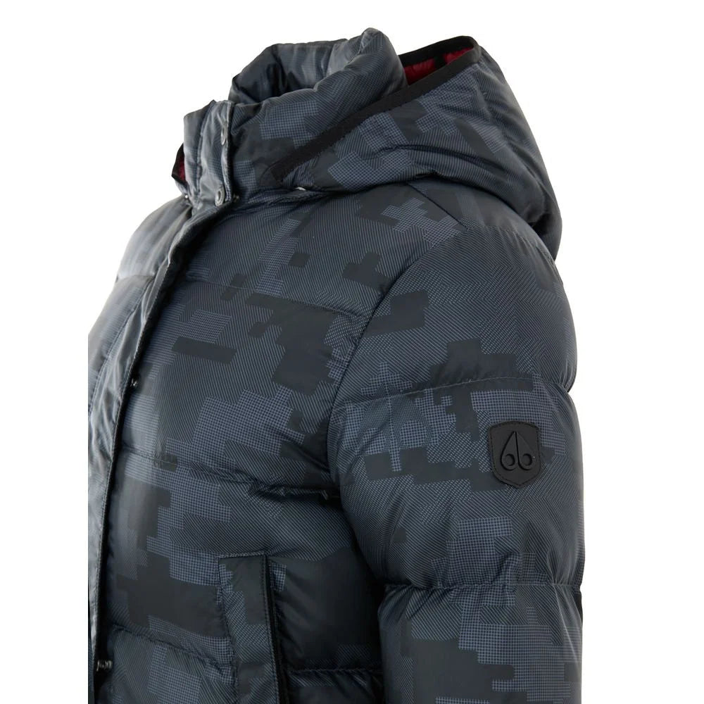 Moose Knuckles Gray Cotton Coat - S