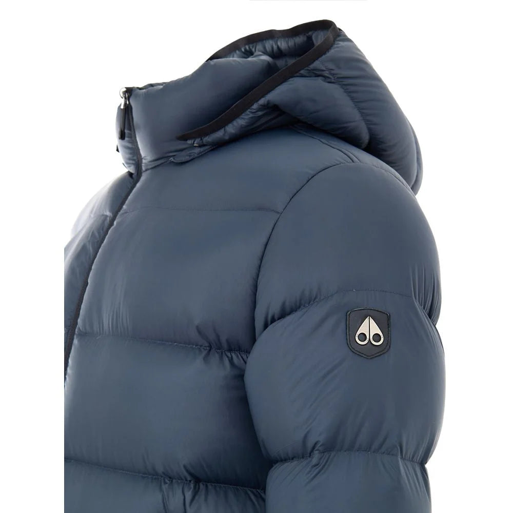 Moose Knuckles Gray Nylon Shell Jacket - M