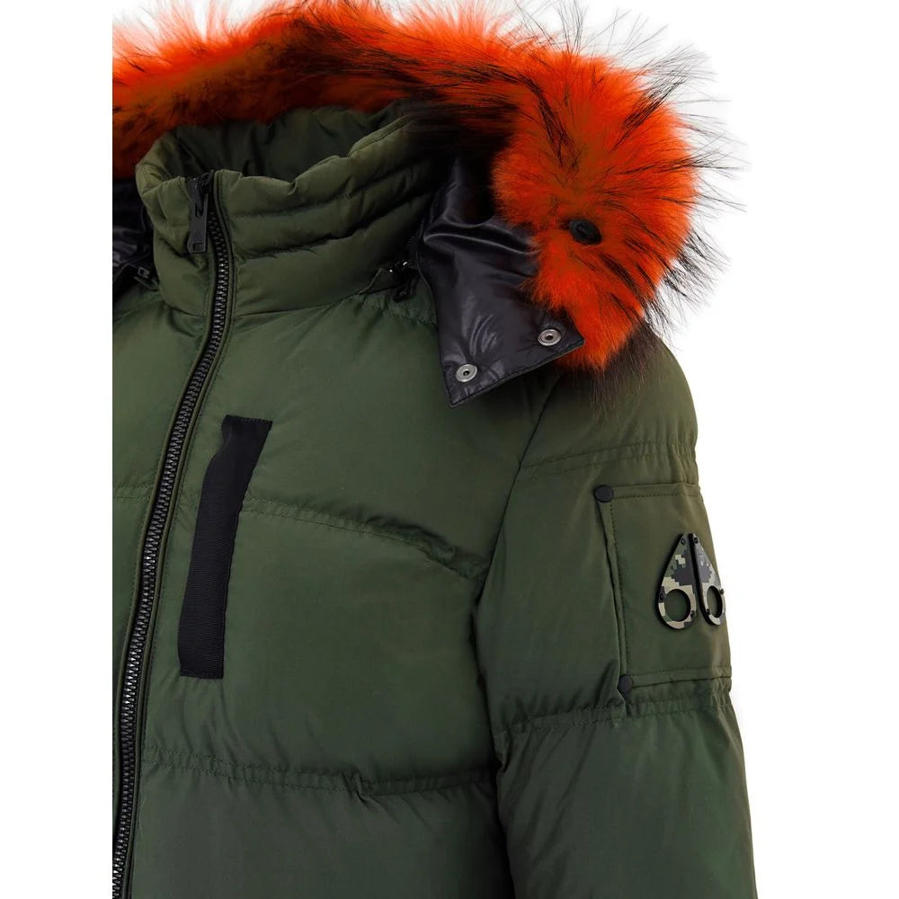 Moose Knuckles Green Cotton Clothing - S