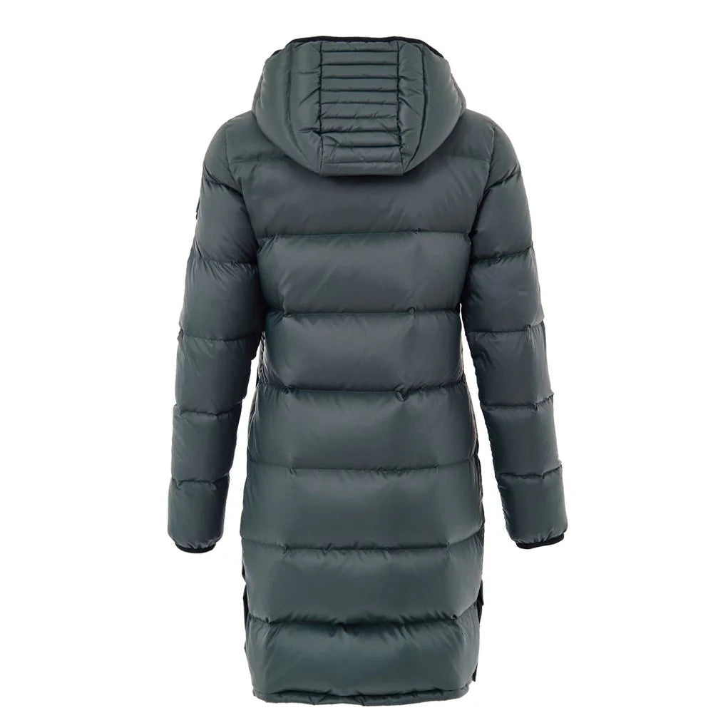 Moose Knuckles Green Cotton Full-Length Jacket - S