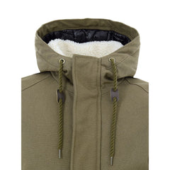 Moose Knuckles Green Cotton Parka - M