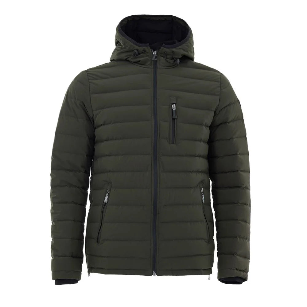Moose Knuckles Green Nylon Full-Length Jacket - S