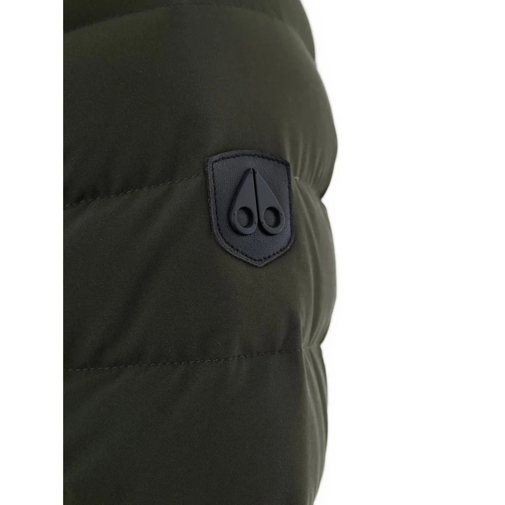 Moose Knuckles Green Nylon Full-Length Jacket - S