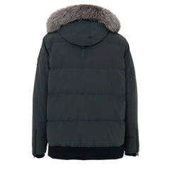Moose Knuckles Green Nylon Parka - M