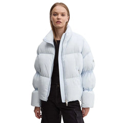 Moose Knuckles Light Blue Nylon Women Jacket