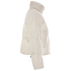 Moose Knuckles White Nylon Jackets & Coat - Puffer Jackets