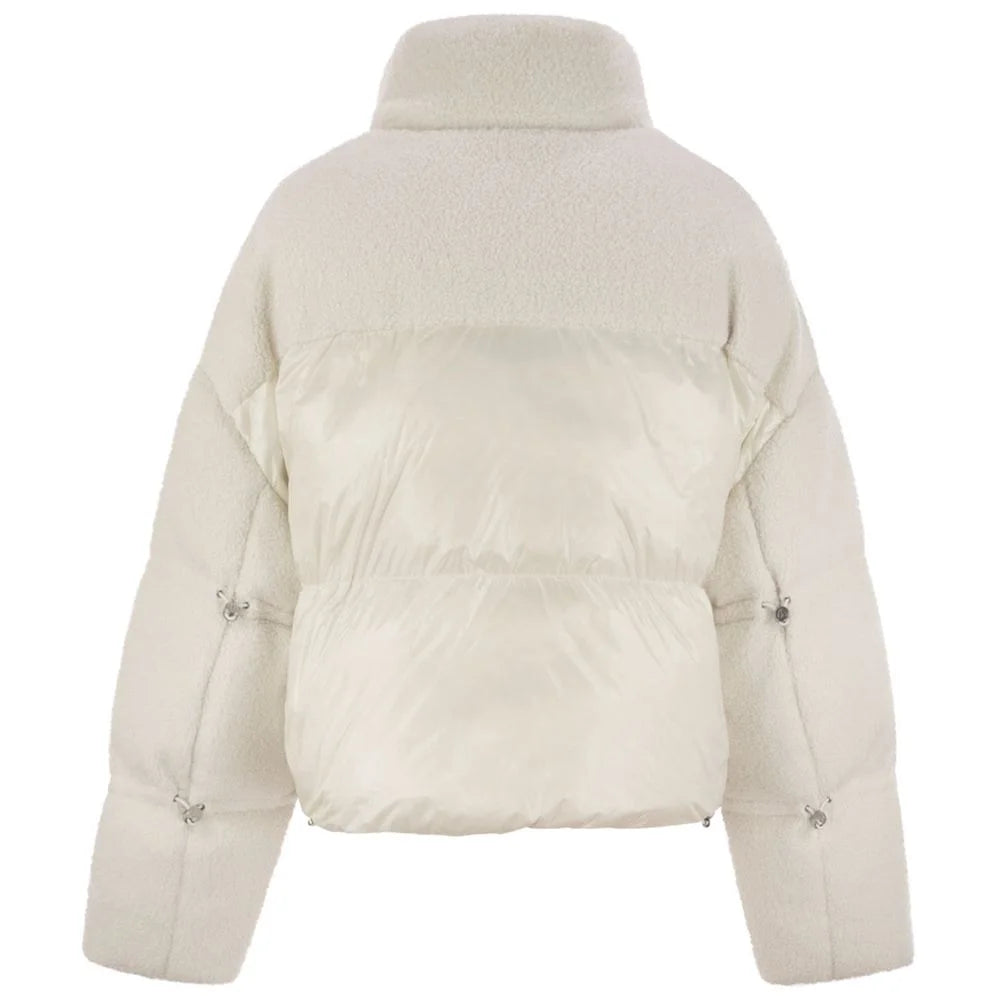 Moose Knuckles White Nylon Jackets & Coat - Puffer Jackets
