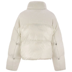 Moose Knuckles White Nylon Jackets & Coat - Puffer Jackets