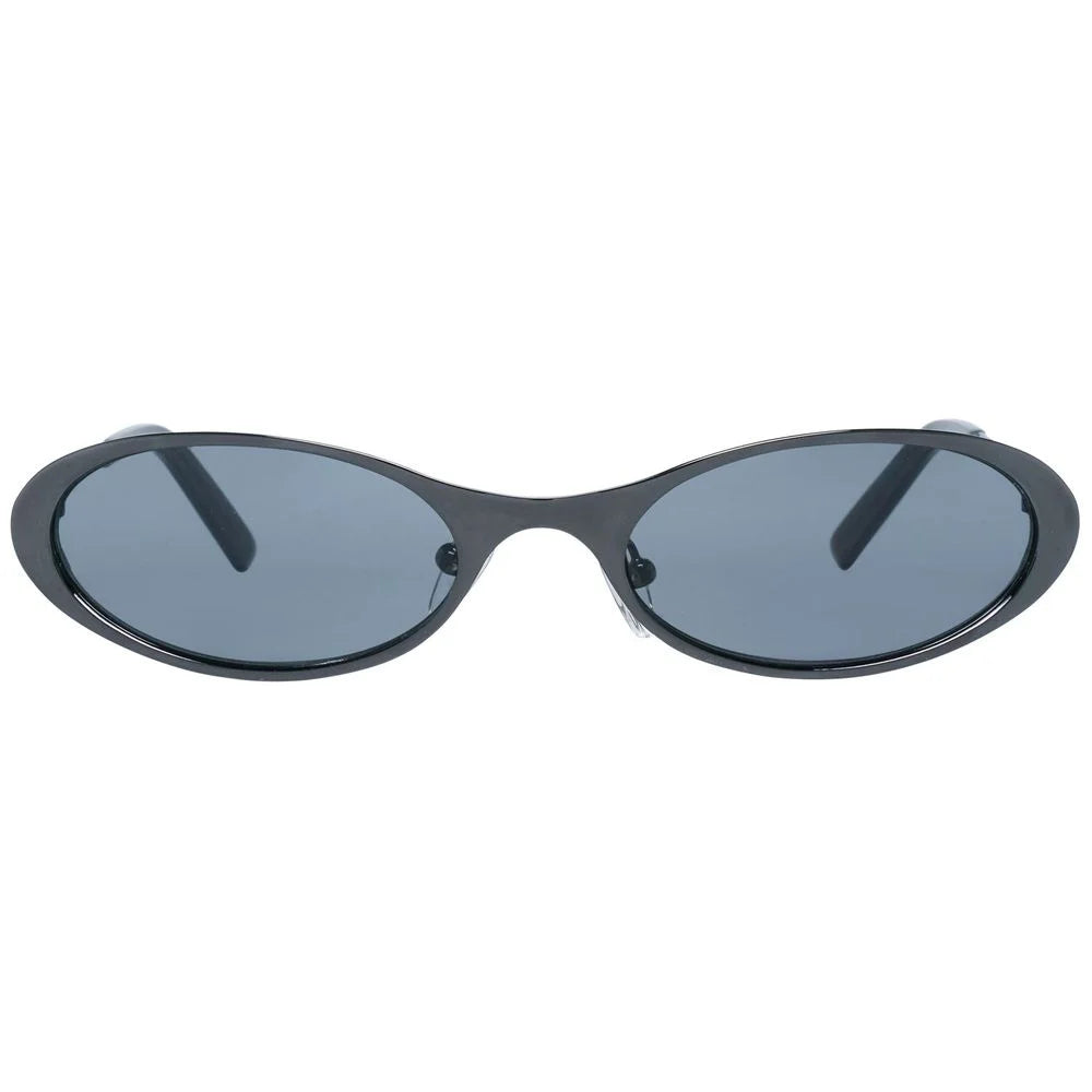 More & More Black Metal Sunglasses - Sunglasses
