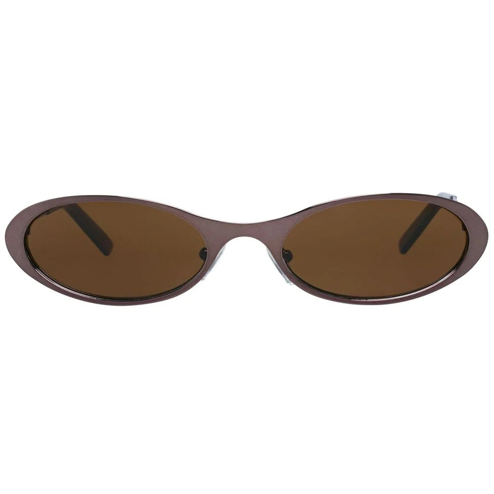 More & More Brown Metal Sunglasses - Sunglasses