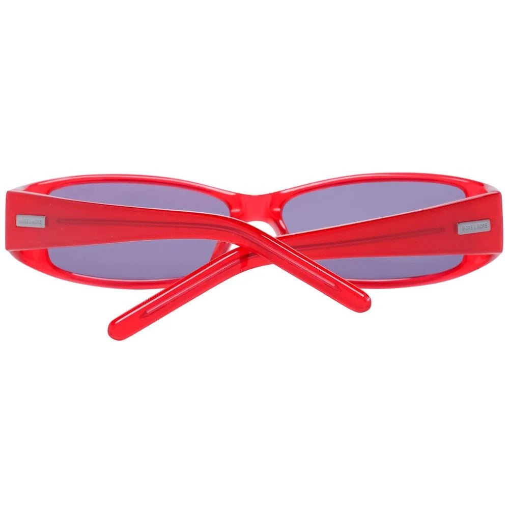 More & More Red Plastic Sunglasses - Sunglasses