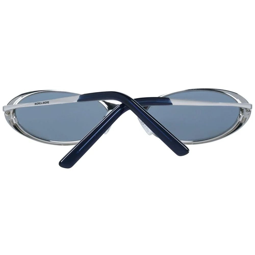 More & More Silver Metal Sunglasses - Sunglasses