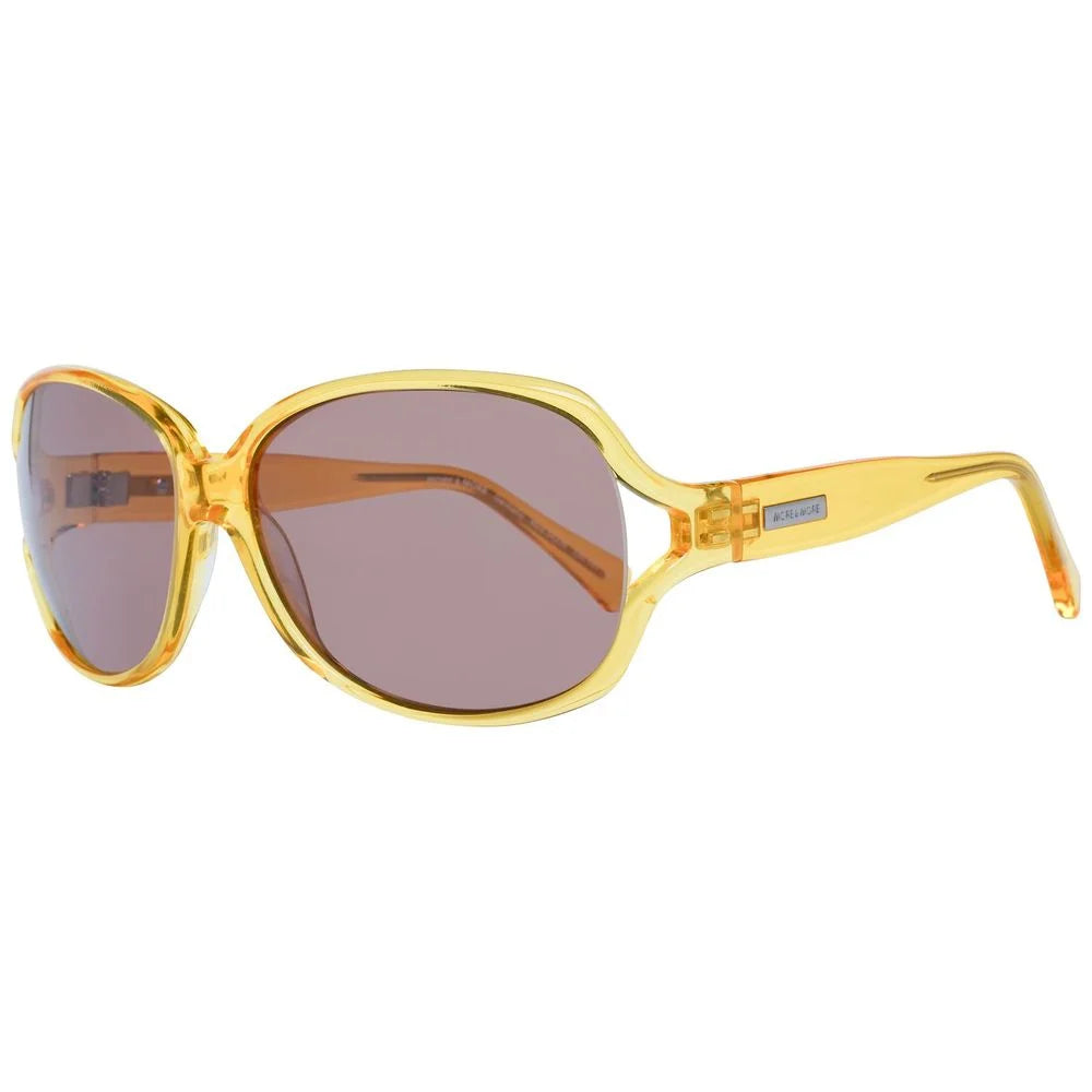 More & More Yellow Plastic Sunglasses - Sunglasses