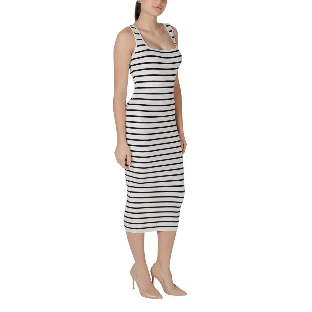 Morgan De Toi Beige Viscose Long - IT44|L - Dresses