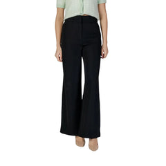 Morgan De Toi Black Polyester Pant - 34 | XXS - Trousers