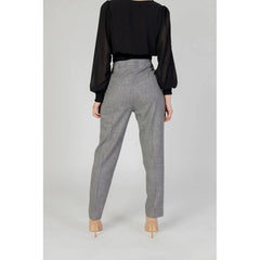 Morgan De Toi Black Polyester Pant - IT44|L - Trousers