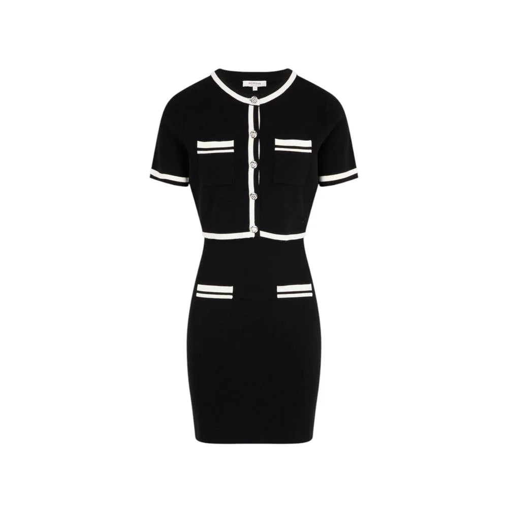 Morgan De Toi Black Viscose Short - IT42|M