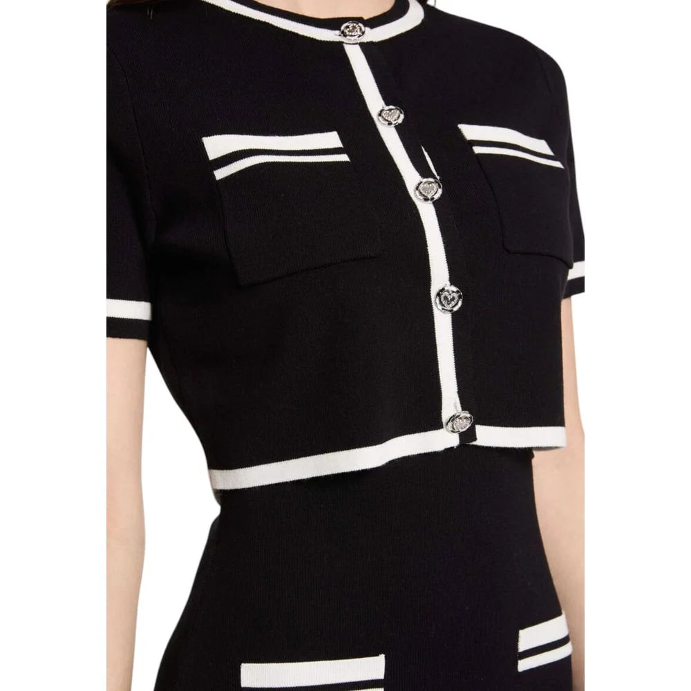 Morgan De Toi Black Viscose Short - IT42|M - Dresses