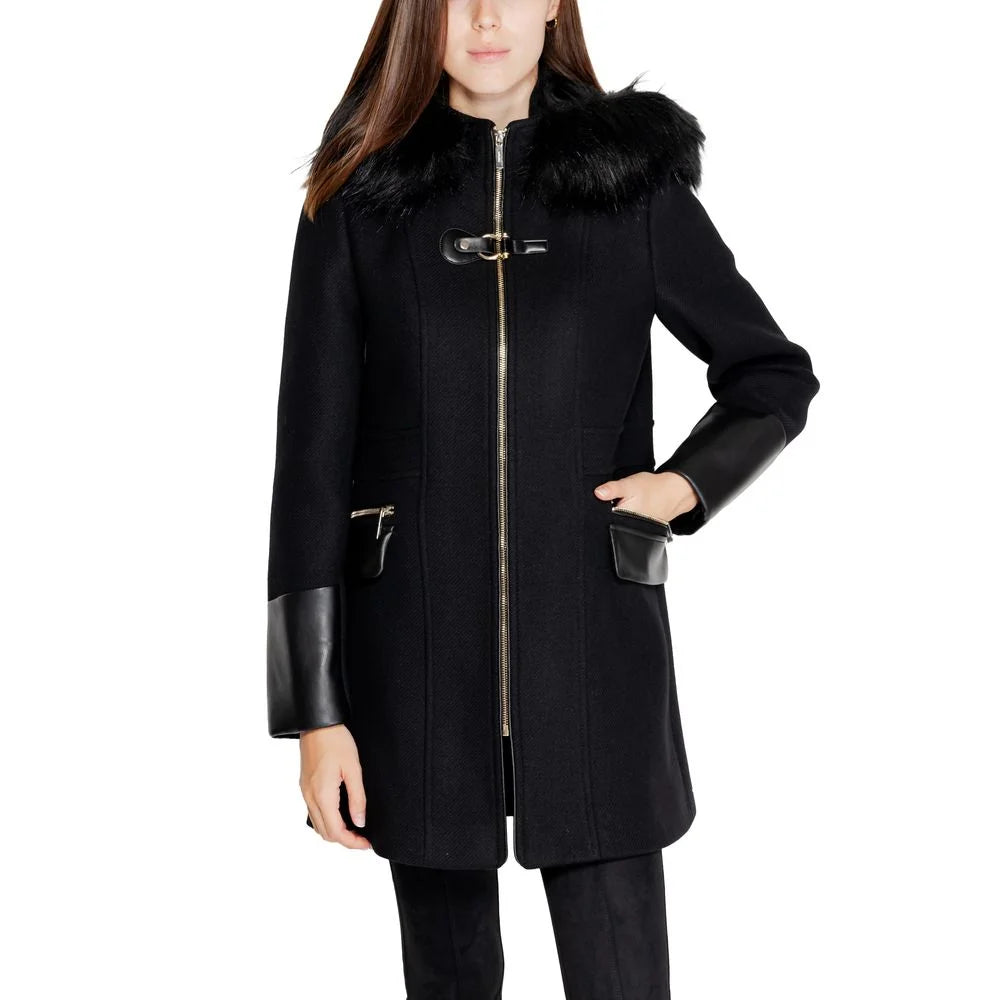Morgan De Toi Black Wool Coat - 34 | XXS
