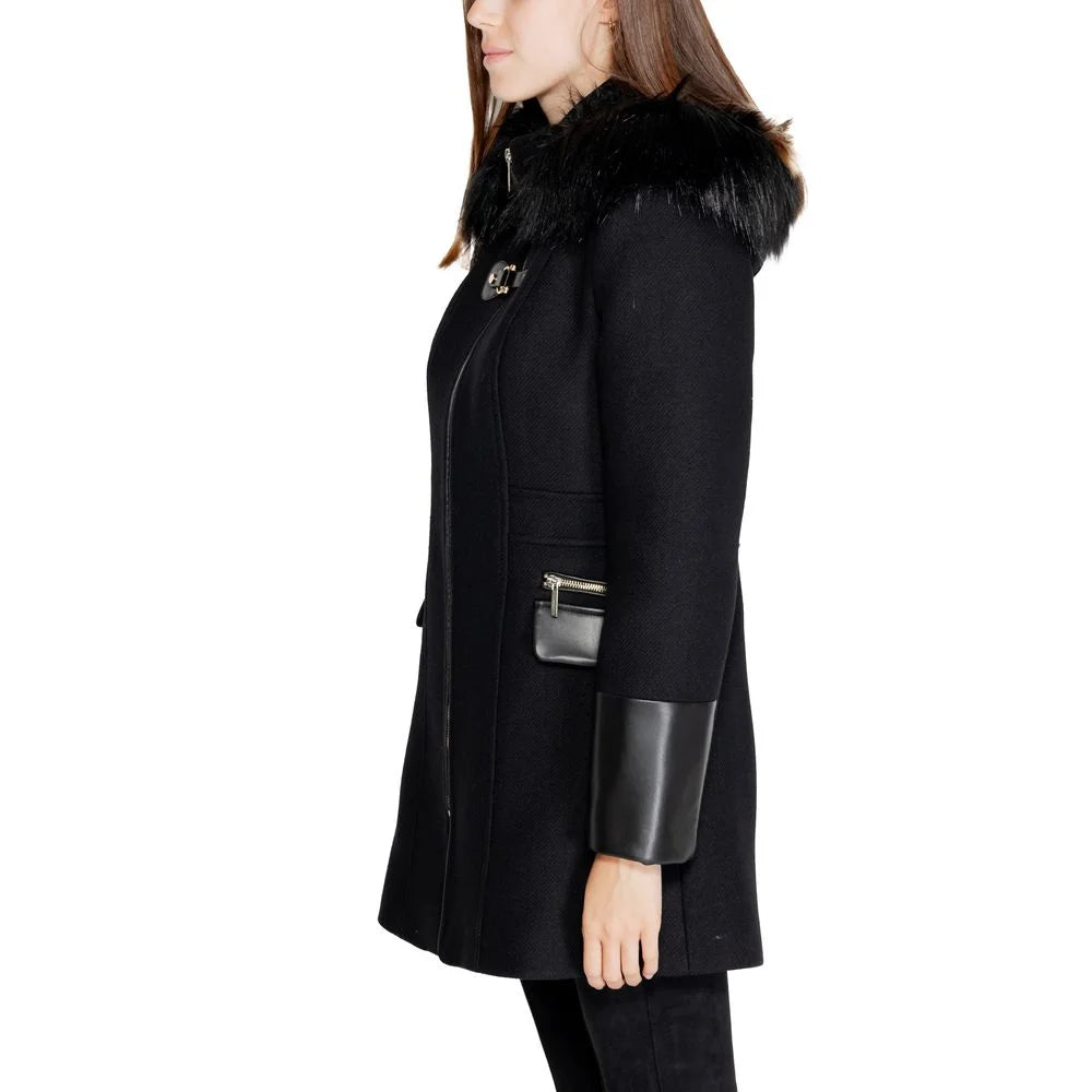 Morgan De Toi Black Wool Coat - 34 | XXS