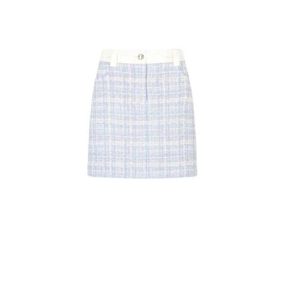 Morgan De Toi Blue Polyester Mini - IT42|M - Skirts