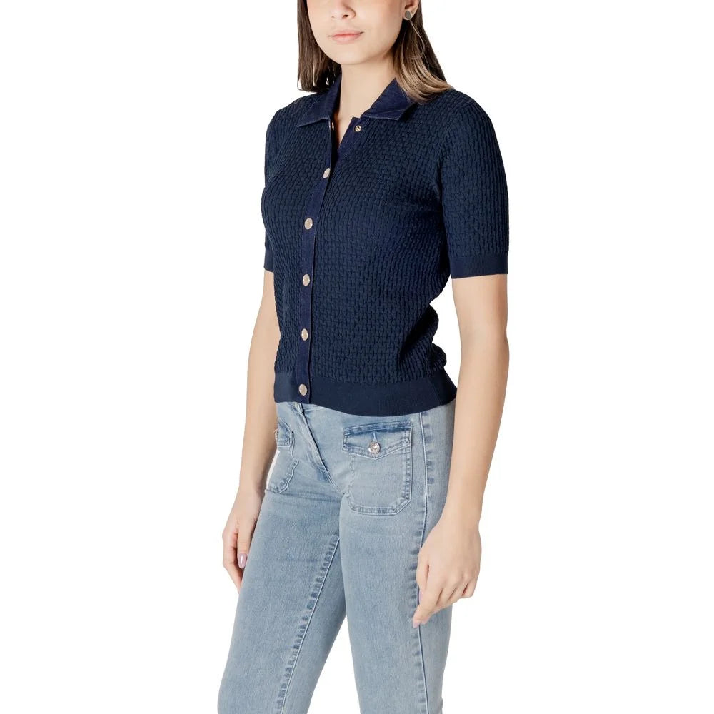 Morgan De Toi Blue Polyester Sweater - IT42|M