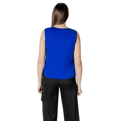 Morgan De Toi Blue Polyester Tank Top - 34 | XXS - Tank Tops