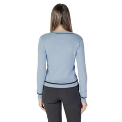 Morgan De Toi Blue Viscose Sportswear - Sweaters
