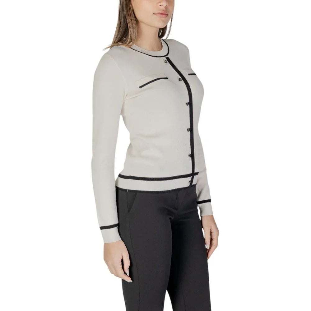 Morgan De Toi Cream Viscose Sportswear - IT40|S - Sweaters