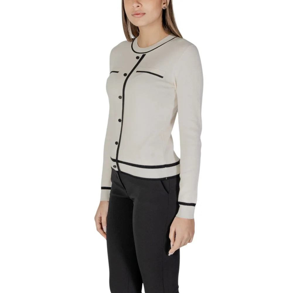 Morgan De Toi Cream Viscose Sportswear - IT40|S - Sweaters