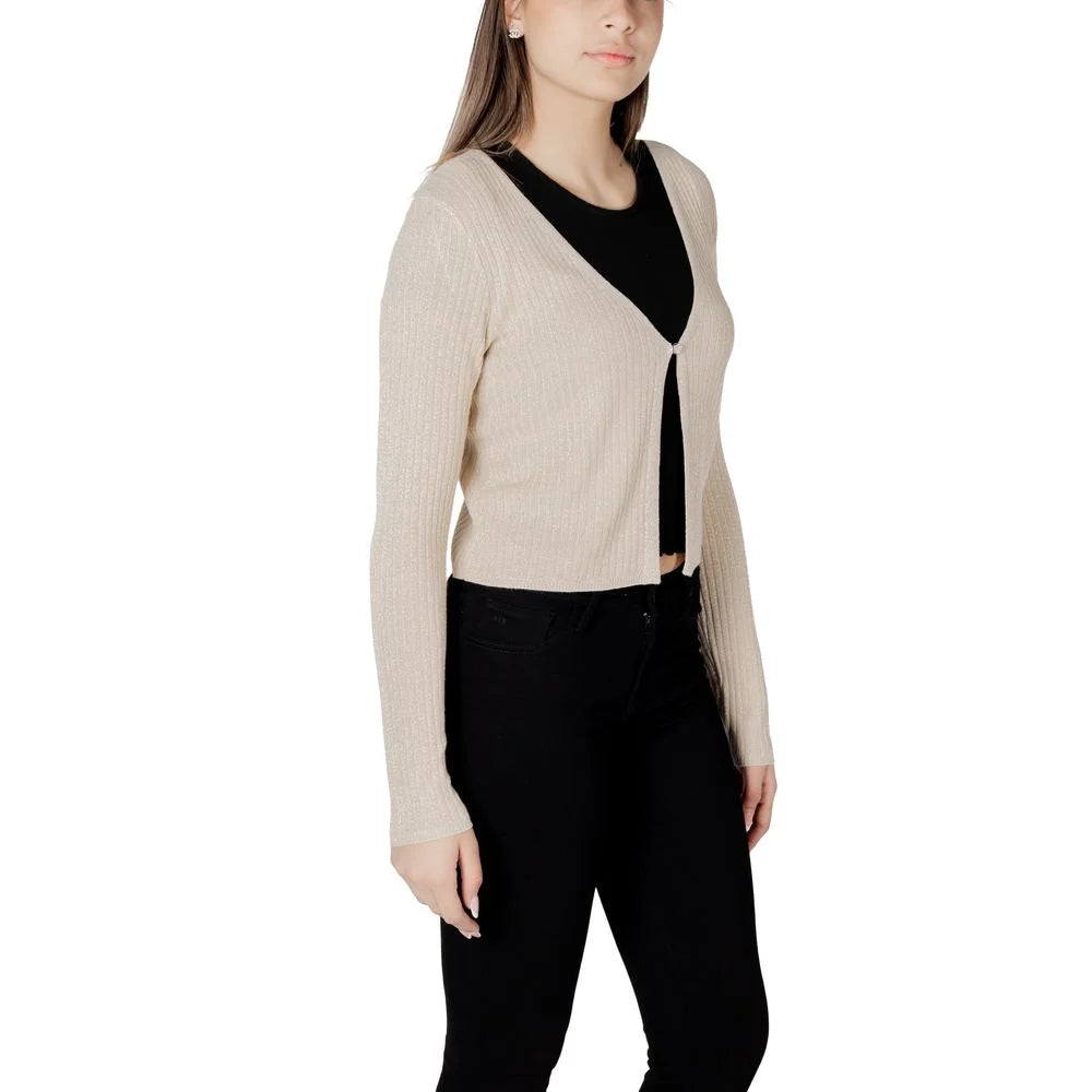 Morgan De Toi Gold Viscose Sweater - XL - Bolero Jackets