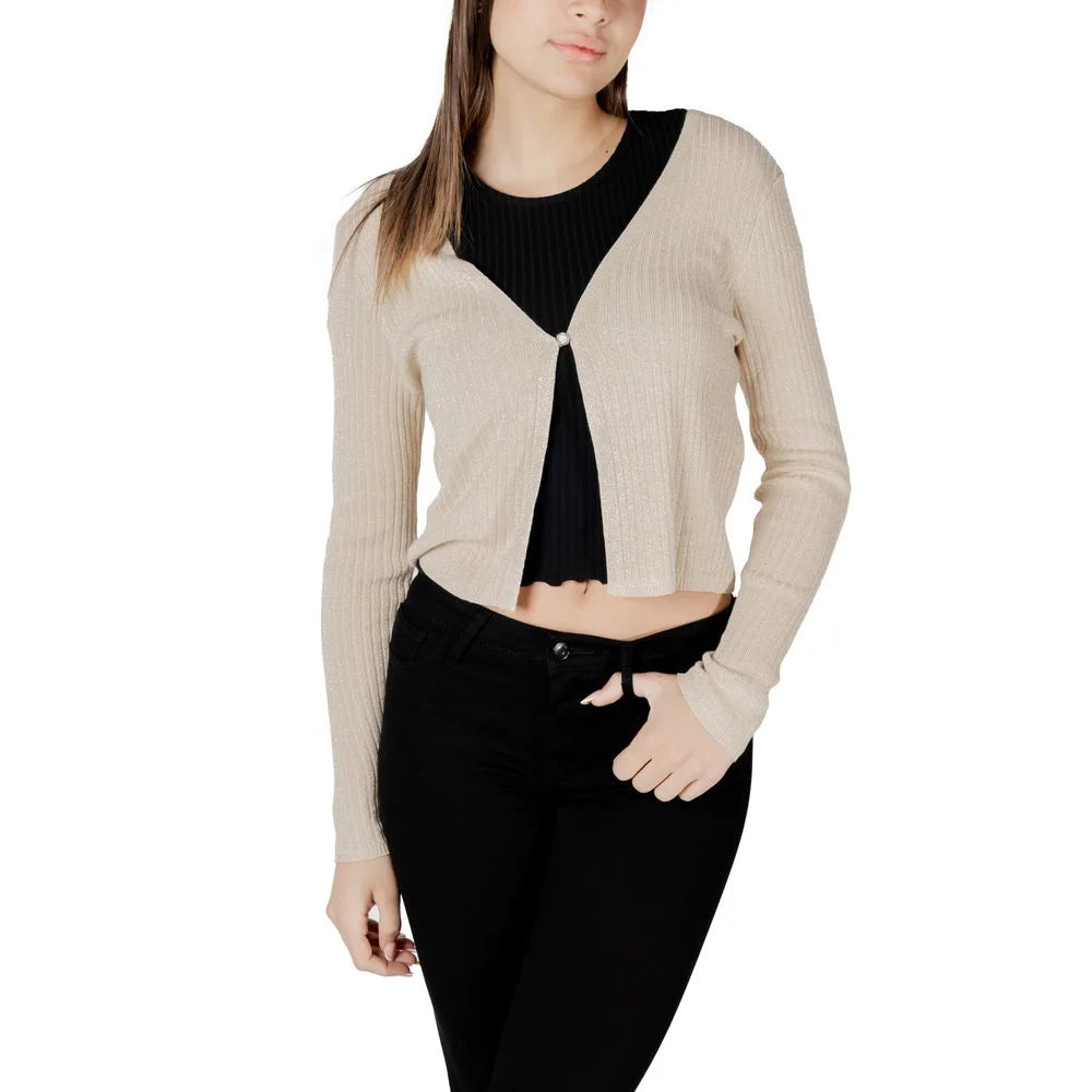 Morgan De Toi Gold Viscose Sweater - XL - Bolero Jackets