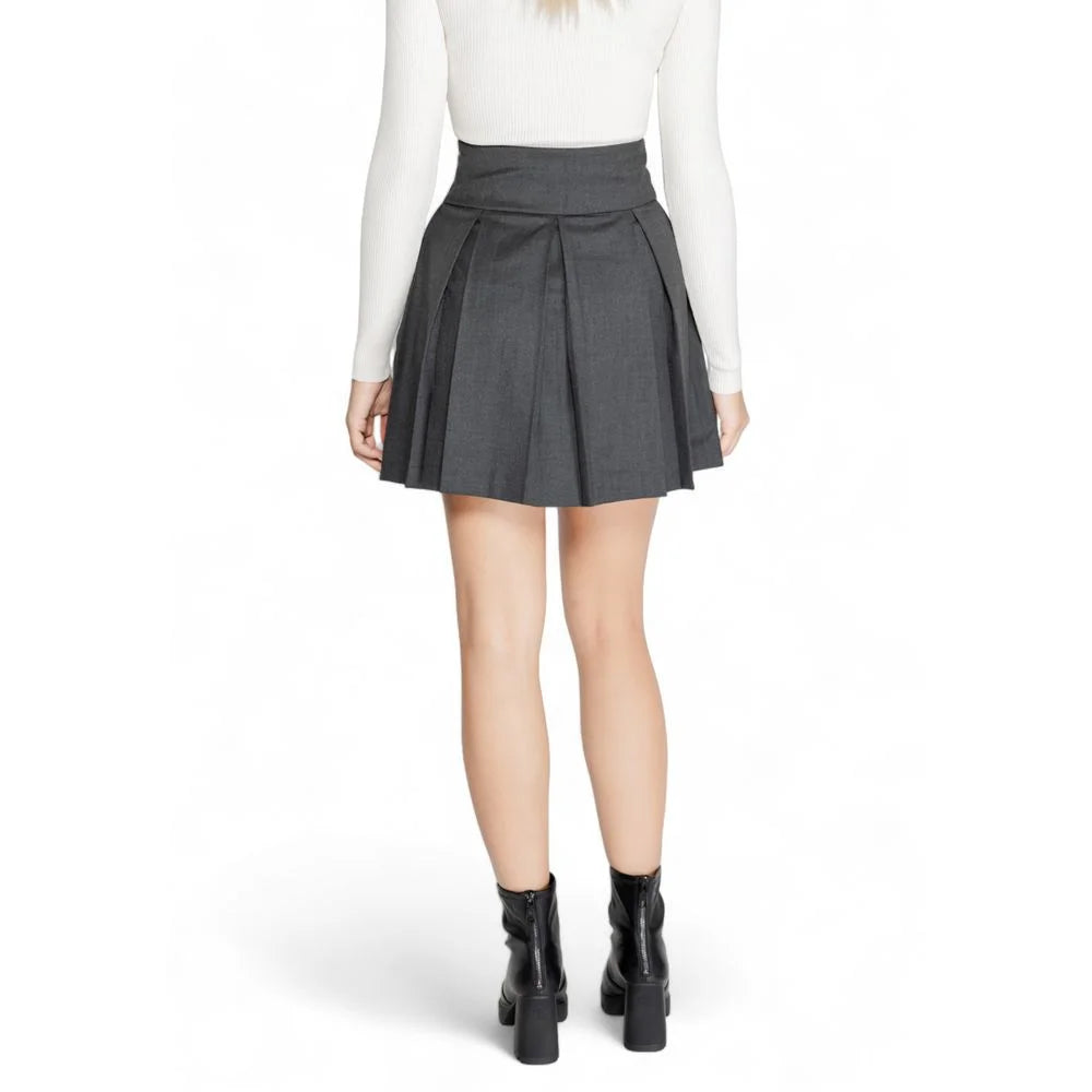 Morgan De Toi Gray Polyester Mini - 34 | XXS - Skirts