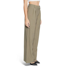 Morgan De Toi Green Cotton Pant - IT40|S - Trousers