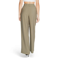Morgan De Toi Green Cotton Pant - IT40|S - Trousers