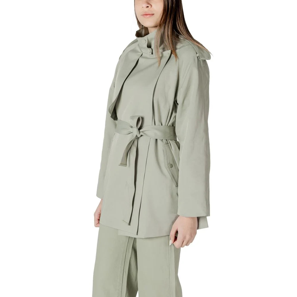 Morgan De Toi Green Cotton Parka - Parkas