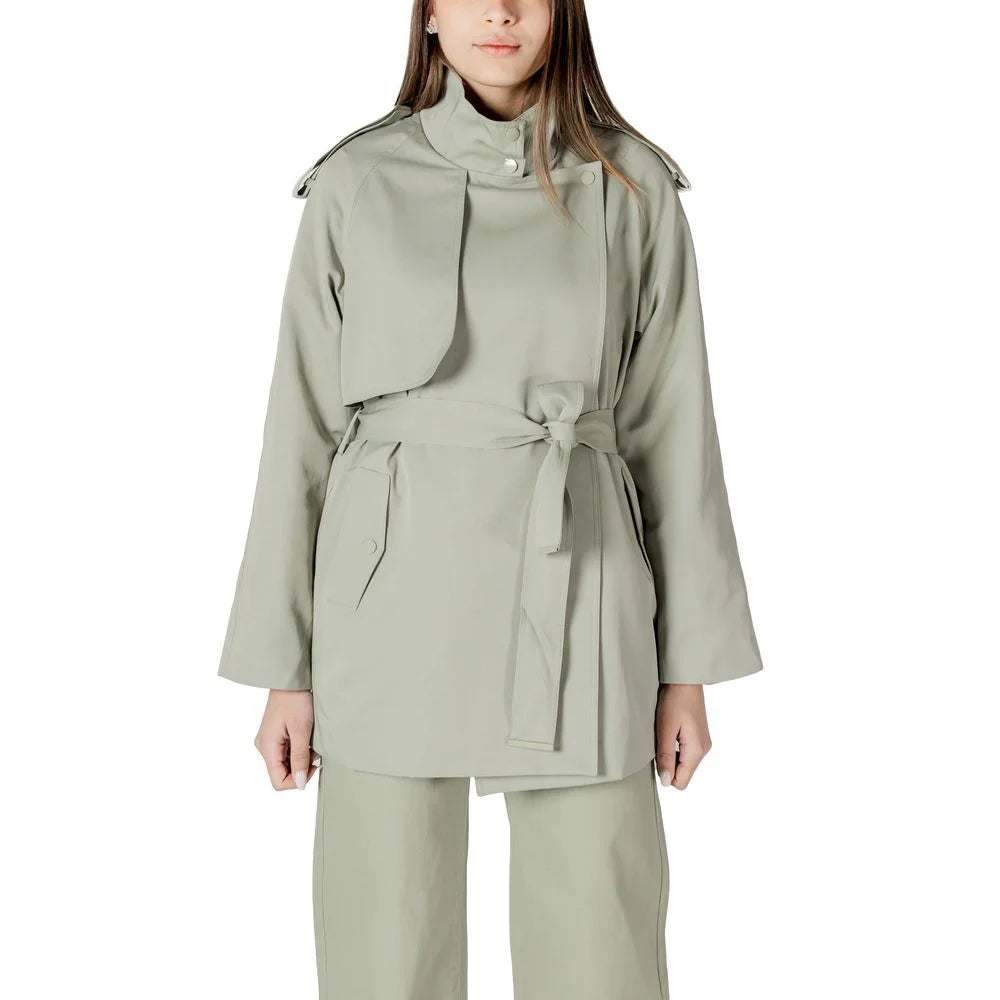 Morgan De Toi Green Cotton Parka - Parkas