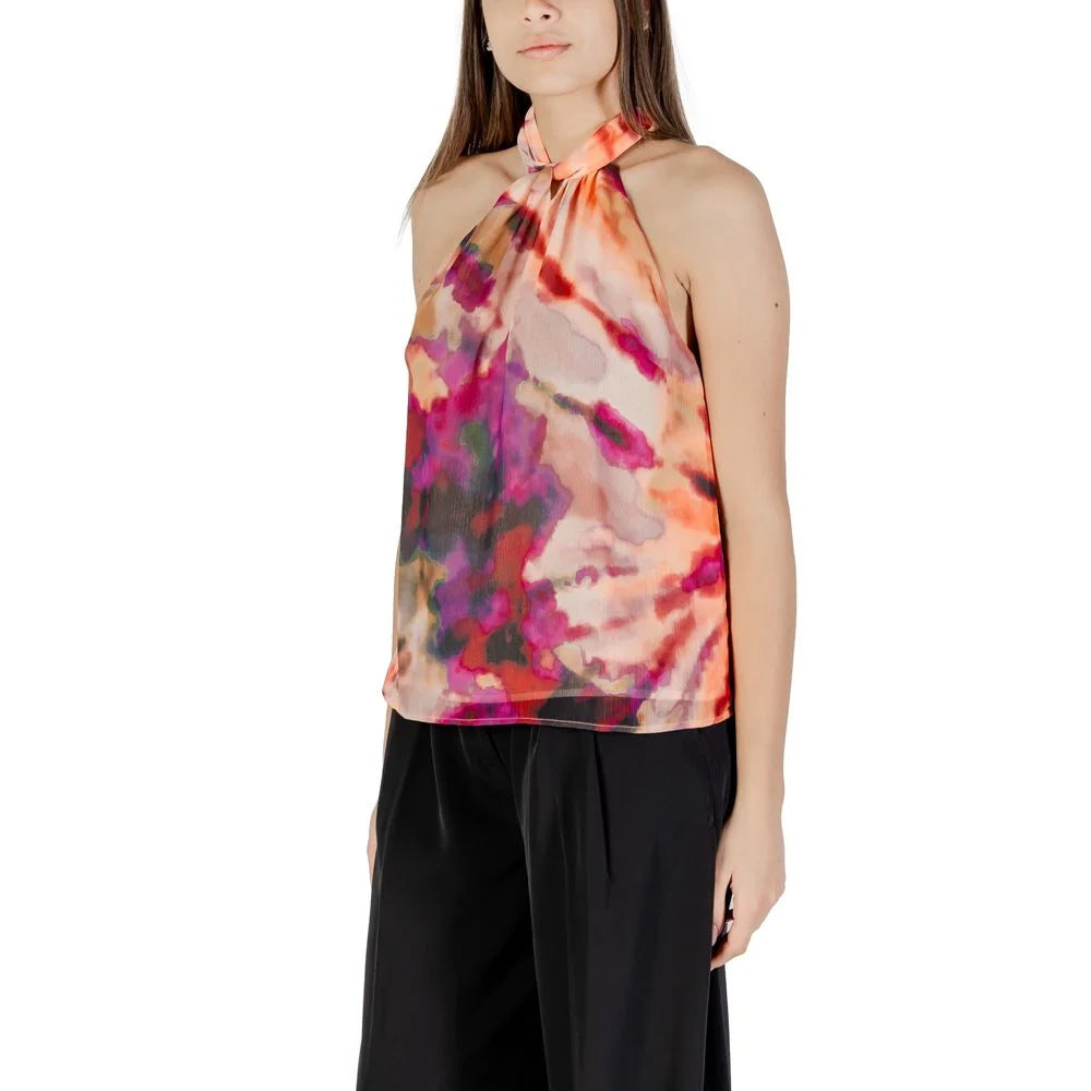 Morgan De Toi Pink Recycled Polyester Blouse - IT38|XS - Blouses