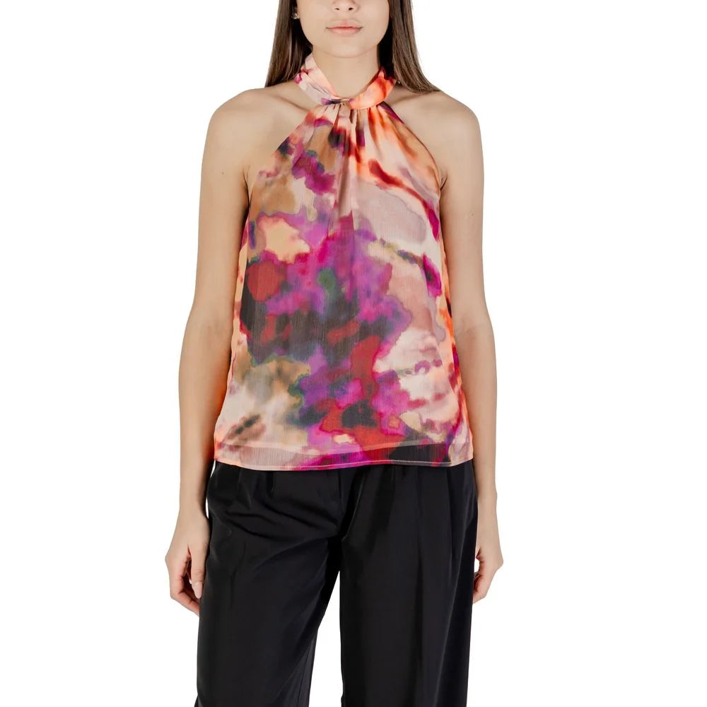 Morgan De Toi Pink Recycled Polyester Blouse - IT38|XS - Blouses
