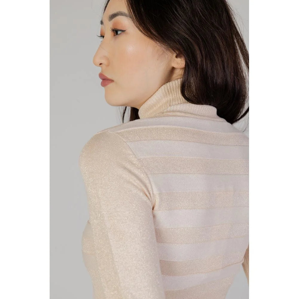 Morgan De Toi Pink Viscose Turtleneck - IT38|XS - Sweaters
