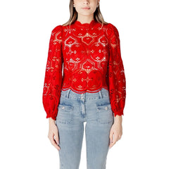 Morgan De Toi Red Polyester Blouse - IT36|XXS - Blouses