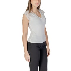 Morgan De Toi White Recycled Polyester Tank Top - Tank Tops