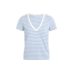 Morgan De Toi White Viscose T-Shirt - IT42|M - T-Shirts