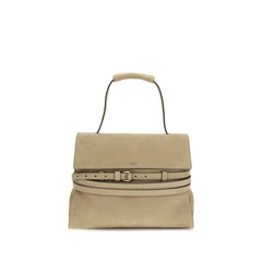 Moschino Beige Handväska i Kalvskinn