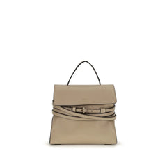 Moschino Beige Goatskin Shoulder Bag