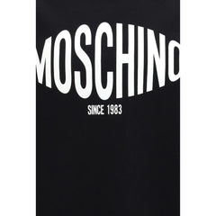 Moschino Black Cotton Sweatshirt