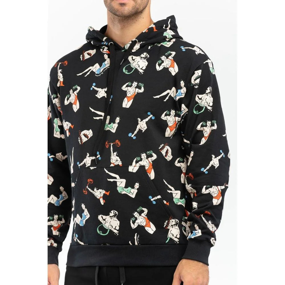 Moschino Black Cotton Sweatshirt - L