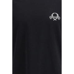 Moschino Black Cotton T-Shirt