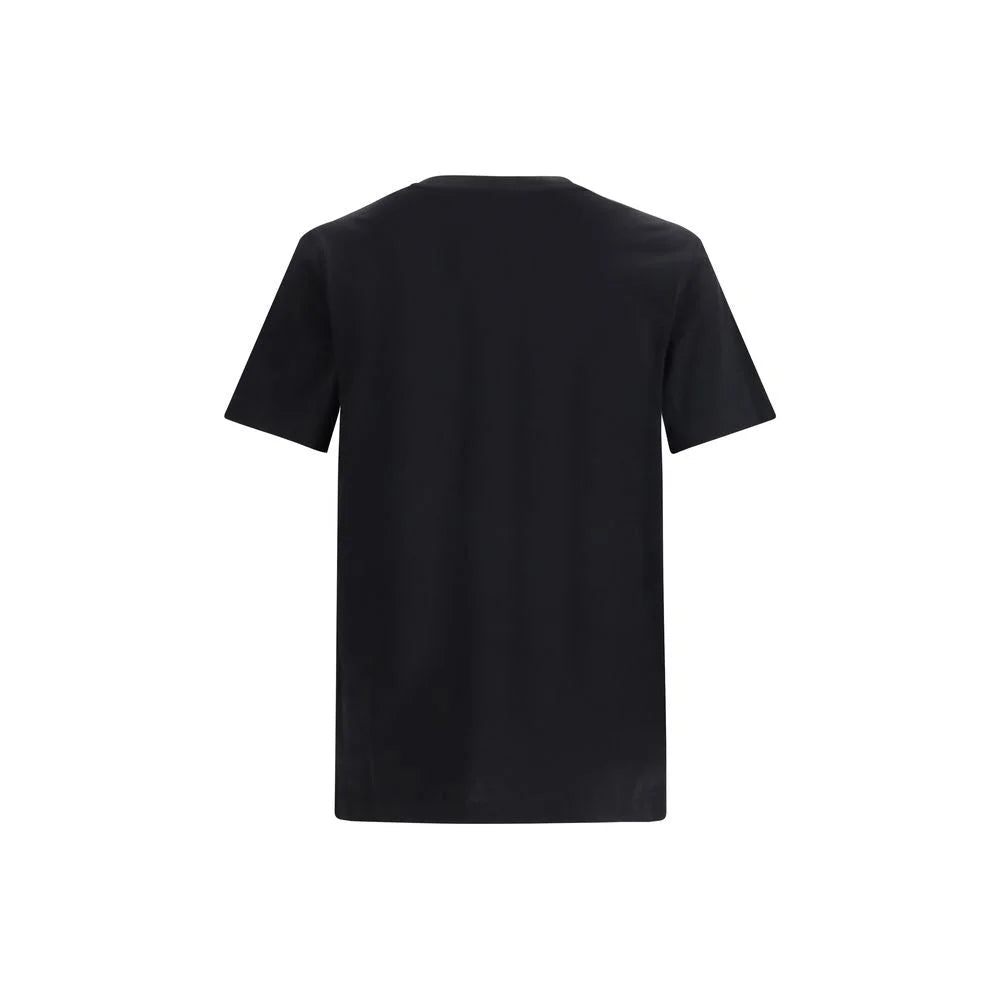 Moschino Black Cotton T-Shirt